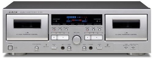 Teac 1200 double cassette - w-1200,