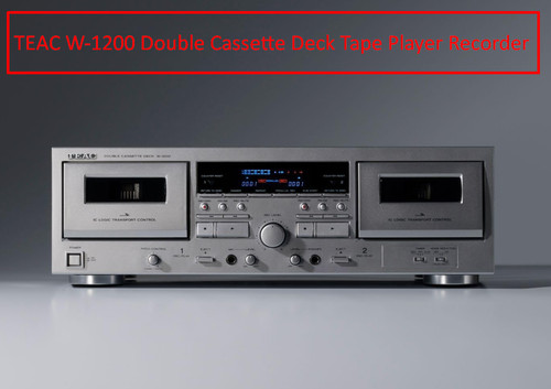 Teac 1200 double - double, cassette